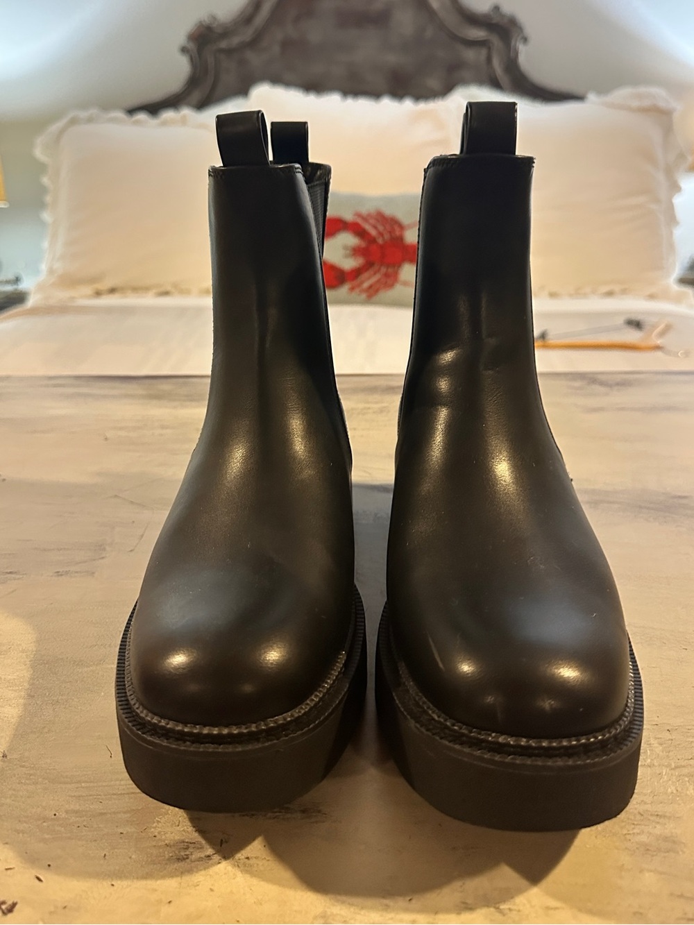 A New Day Chelsea Lug Boot Black